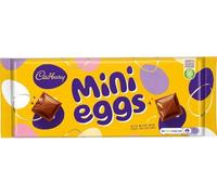 Cadbury Mini Eggs 360g Large Chocolate Bar with Micro Mini Eggs | Creamy Cadbury Milk Chocolate, Easter Basket Chocolate Treat for Kids & Adults, Large Sharing Bar for Gifting on all Ocassions