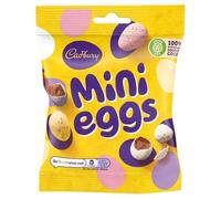 Cadbury Milk Chocolate Mini Eggs, Perfect For Easter Egg Hunts, 80 g (Pack of 1)