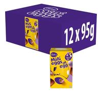 Cadbury Mini Eggs Chocolate Easter Egg, Box of 12