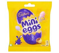 Cadbury Mini Eggs Easter Chocolate Bag, 80 g, Pack of 24