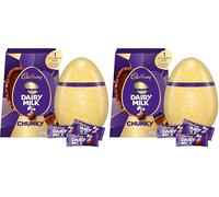 Cadbury Mini Eggs Pouch, Crunchy Shells with Smooth Milk Chocolate Centres, Gift for Easter & Easter Egg Hunts, Includes 9 Treatsize Bags, 287 g (Pack of 2)