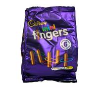Cadbury Mini Fingers Biscuits Bag, 6 x 19.3g