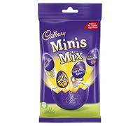 Cadbury Minis Mix Chocolate Easter Eggs Bag, 1 x 240 g