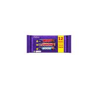 Cadbury Mixed Chocolate Bar Value Pack 4 x Wispa 4 x Crunchie 4 x Boost Bar Multipack 3472 g Total Pack of 1