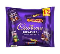 Cadbury Mixed Chocolate Treatsize Bar 223g - Buttons, Crunchie, Freddo, Fudge and Twirl - Perfect for christmas