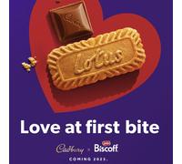 Cadbury & More Lotus Biscoff Chocolate Bar, Milk Chocolate with
