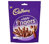 Cadbury Nibbly Chocolate Mini Fingers Biscuits, Pack of 8 x 125g