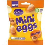 Cadbury Orange Mini Eggs 80g Bags x 24 Bags