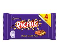 Cadbury Picnic 128g (10 Packs of 4, Total 40)