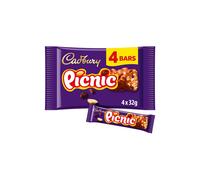 Cadbury Picnic Chocolate Bar 4 per pack (Pack of 2)