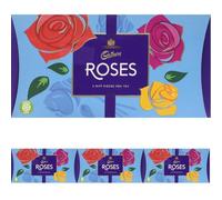 Cadbury Roses Chocolate Gift Carton, 275g (Pack of 4)