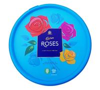 Cadbury Roses Tub, OFFICIAL, Assortment of Brightly-Wrapped Chocolates in Various Flavours for Sharing on Festive Occasions, 600 g