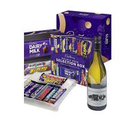 Cadbury Selection Box & White Wine Gift Set Grigio