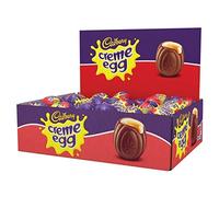 Cadbury Single Crème Chocolate Egg, 40 g Pack of 48