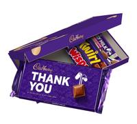 Cadbury Thank You Letterbox Chocolate Gift Set 308g