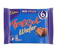 Cadbury Time Out Wafer 6 Pack of 128g, Chocolate