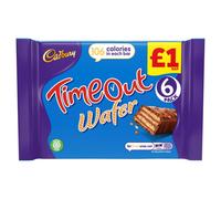 Cadbury Timeout Wafer Bar 121g (Pack of 13)
