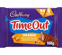 Cadbury Timeout Wafer Orange 6 x 20.2g (121.2g)