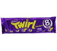 Cadbury Twirl 8 Bars (Pack of 4, Total 32 Bars)