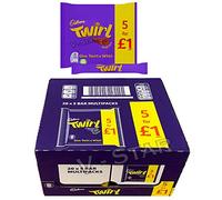 CADBURY Twirl Chocolate 20 x 5 BAR Multi Packs Full Box Original