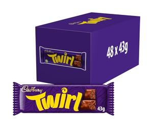 Cadbury Twirl Chocolate Bar, 43 g