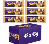 Cadbury Twirl Golden Dipped Limited Edition Chocolate Bar 43g - Pick Number of Bars