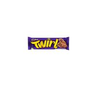 Cadbury Twirl Milk Chocolate Bar - Pack of 48 x 43G