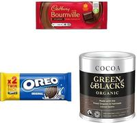 Cadbury Ultimate Baking Essentials Bundle, Cocoa, Dark Chocolate & Oreos