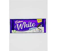 Cadbury White Chocolate with Oreo 120g Pack of 17 - This is The A New Delicious Cadbury White Chocolate with Oreo