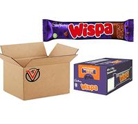 Cadbury Wispa Chocolate Bar, Velvety Bubbly Texture, 36 g (Box of 48)