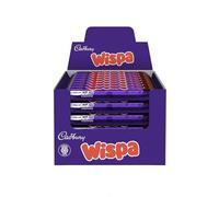 Cadbury Wispa Chocolate - Full Box of 48 Bars x 36g - Indulgent Bubbly Chocolate Treat - Perfect for Christmas, Sharing & More! Sold by Swiss+