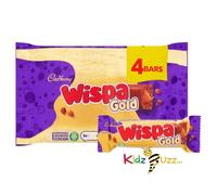 Cadbury Wispa Gold Chocolate Bar 11 x (4 x 33.5g Bars)