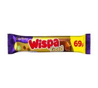 Cadbury Wispa Gold Chocolate Bar 48g (Pack of 48)