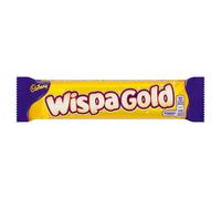 Cadbury Wispa Gold Chocolate Bar, Textured Milk Chocolate with Soft Caramel, 48 g (Pack of 48)