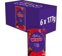 Cadbury Wispa Large Chocolate Easter Egg 177g, Box of 6