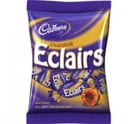Cadburys Chocolate Eclairs 12 Pre Packed Bags