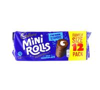 Cadbury 12 Milk Chocolate Mini Rolls, 308 g (Pack of 1)