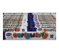 Cadbury's Curlywurly Chewy Caramel Chocolate Bars (60)