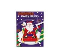 Cadburys Dairy Milk Chocolate Advent Calendar 90g - Dairy Milk Advent Calendar Christmas 2025- Countdown to Christmas with 24 Delicious Chocolates- Kids and Adults Gift