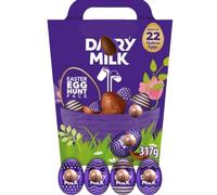 Cadburys Dairy Milk Easter Egg Hunt Pack 317g-Chocolate Easter Egg 2026- Chocolate Gifts for Kids Easter Egg Hunts