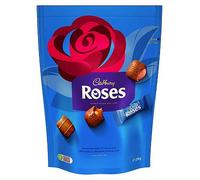 Cadbury Roses Chocolate Pouch, Assorted Miniature Chocolates for Sharing, The Perfect Christmas Treat, 270 g (Pack of 1)