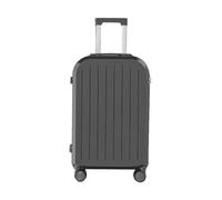 cadciehe 20 Inch Suitcase Hard Shell Spinner Wheel Luggage with USB Interface Cup Holder Hanging Hook And Code Lock Silent Spinner Wheel Luggage Suitcase Dark Gray