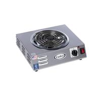 Cadco - CSR3T - Single Hi-Power Stainless Steel electric Hot Plate