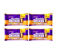 Caddbury Double Decker 4 Pack - Packed To The Brim With The Great Taste Of Caddbury Chocolate In An 4 Pack - Pack of 4