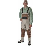 Caddis Men's Attractive 2-Tone Tauped Deluxe Breathable Stocking Foot Wader(DOES NOT INCLUDE BOOTS)