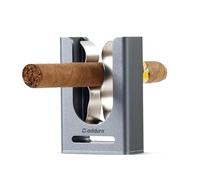 Caddura Magnetic Cigar Holder - Ultimate Golf Accessory for Cigar Lovers, Magnetic Grip and Loop Strap for Golf Cart, Adjustable Clip (30-60 Ring Gauge), Aluminum Alloy, For Golfing, Grilling, Fishing