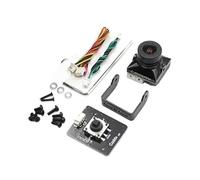 Caddx Ratel 2 Camera 1200TVL 1.8/2.1mm Lens Starlight 165° FOV NTSC/PAL 16:9/4:3 Switchable Compatible With RC Drones(Ratel 2 Black)