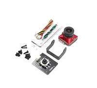 Caddx Ratel 2 Camera 1200TVL 1.8/2.1mm Lens Starlight 165° FOV NTSC/PAL 16:9/4:3 Switchable Compatible With RC Drones(Ratel 2 Red)
