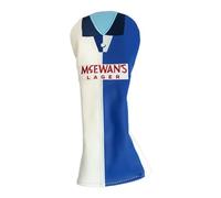Caddy Club Golf Headcovers - Blackburn Rovers Retro Fairway Headcover - Perfect Golf Gift - Fits All Major Brands - Classic Football Club Designs - Premium Stitching, Durable Lining - Multiple Designs