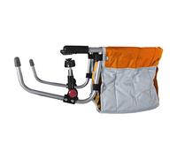 Caddy Hook-On Chair and Portable High Chair (Orange)